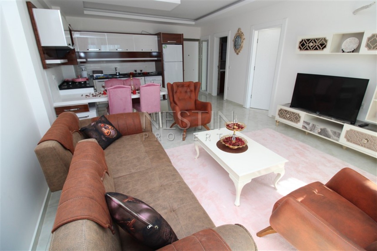 Квартира 1+1 в новом комплексе в 600 м от моря в Махмутларе фото 10